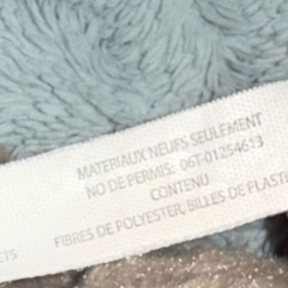 Vintage 1994 The Petting Zoo Gray Big Eyes Soft Plush Stingray Stuffed Animal - Picture 6 of 8